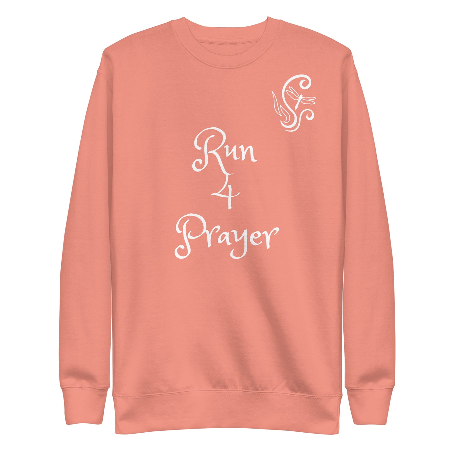 Run 4 Prayer Scroll Dragonfly Unisex Sweatshirt
