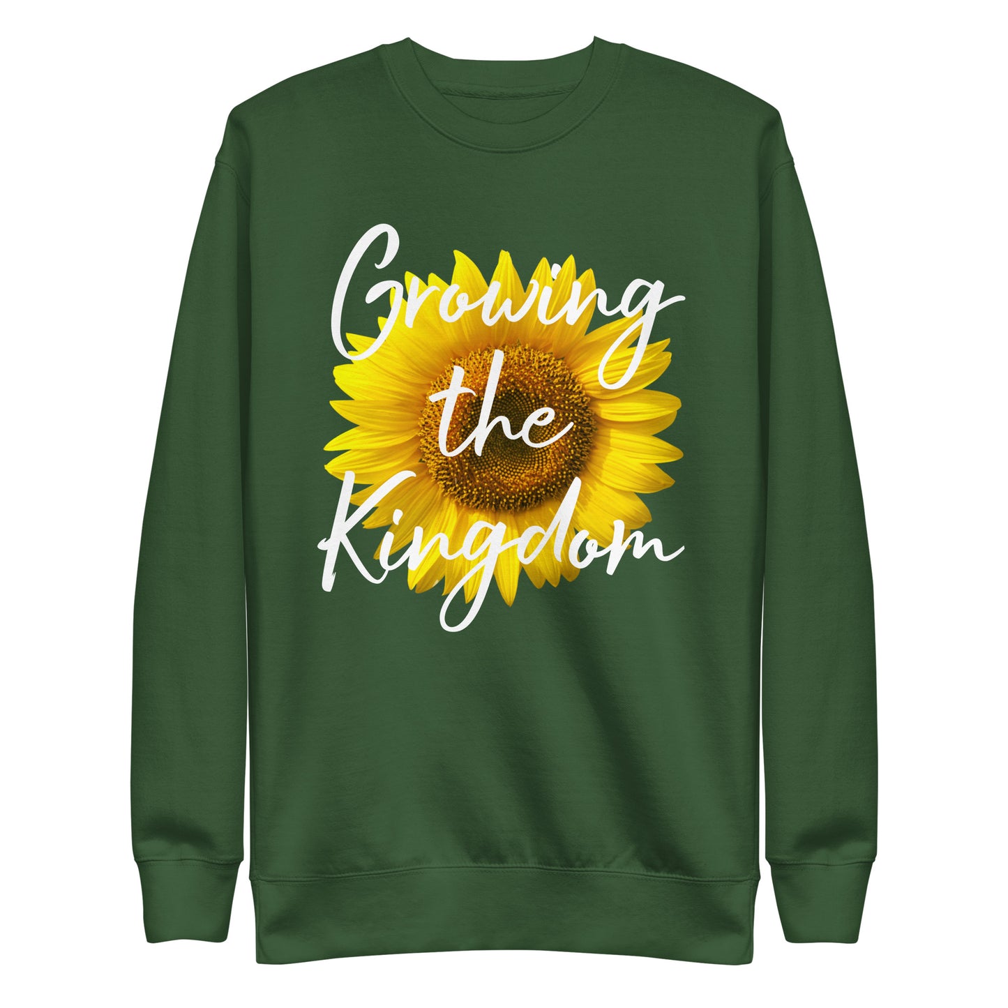 Growing the Kingdom Sunflower Unisex Sweatshirt