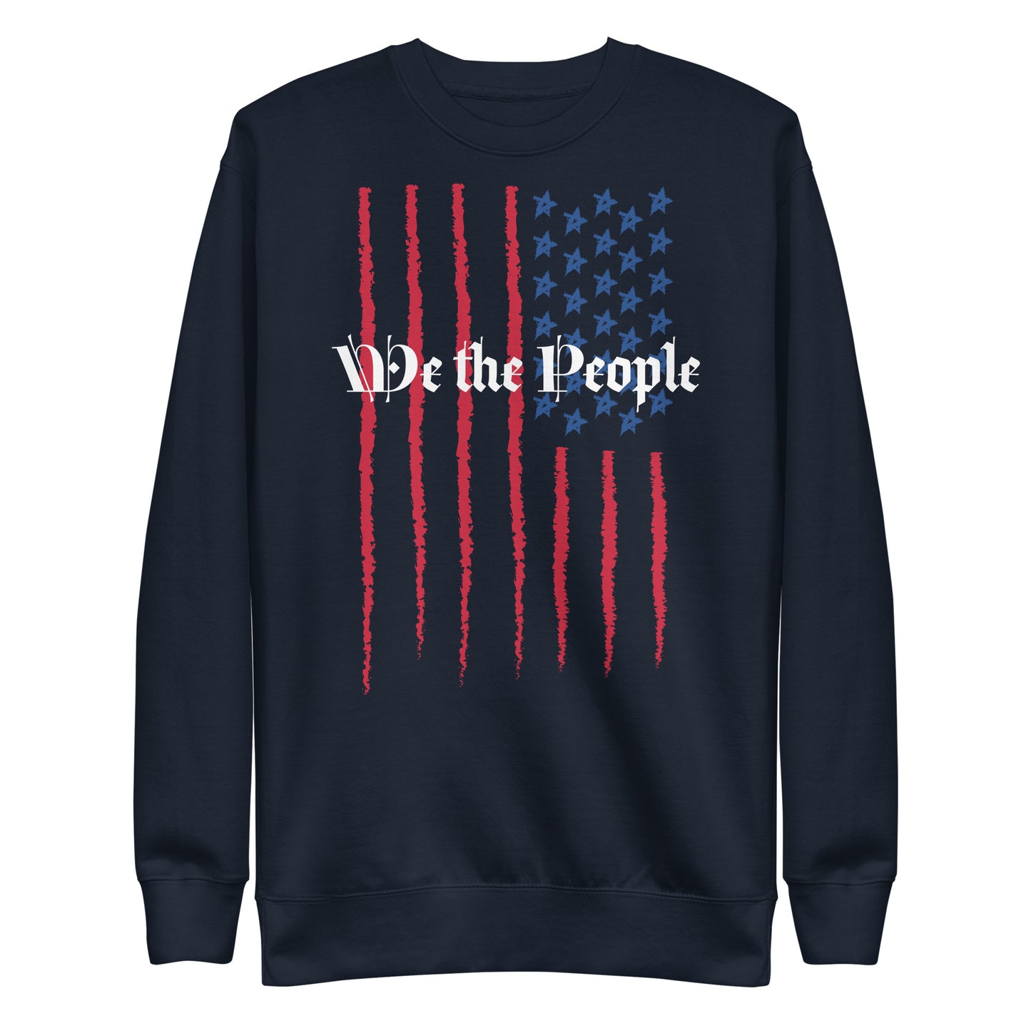 We the People USA Vert Flag Unisex Sweatshirt