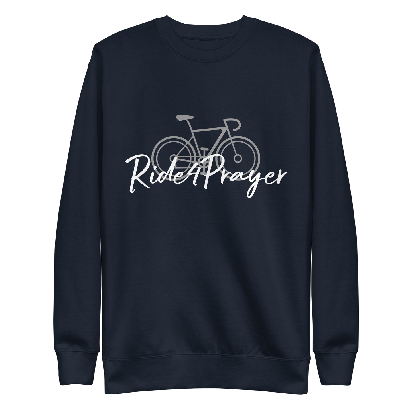 Ride4Prayer Bicycle Unisex Sweatshirt
