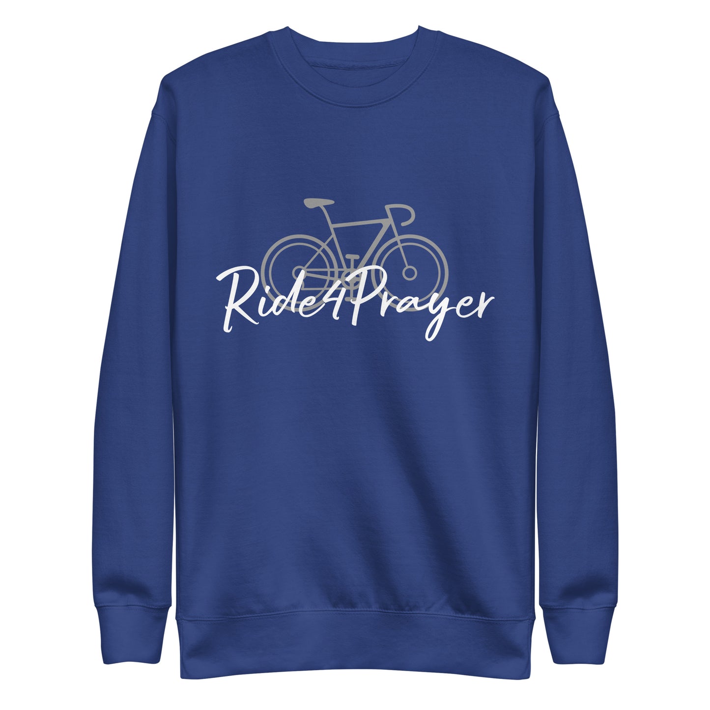 Ride4Prayer Bicycle Unisex Sweatshirt