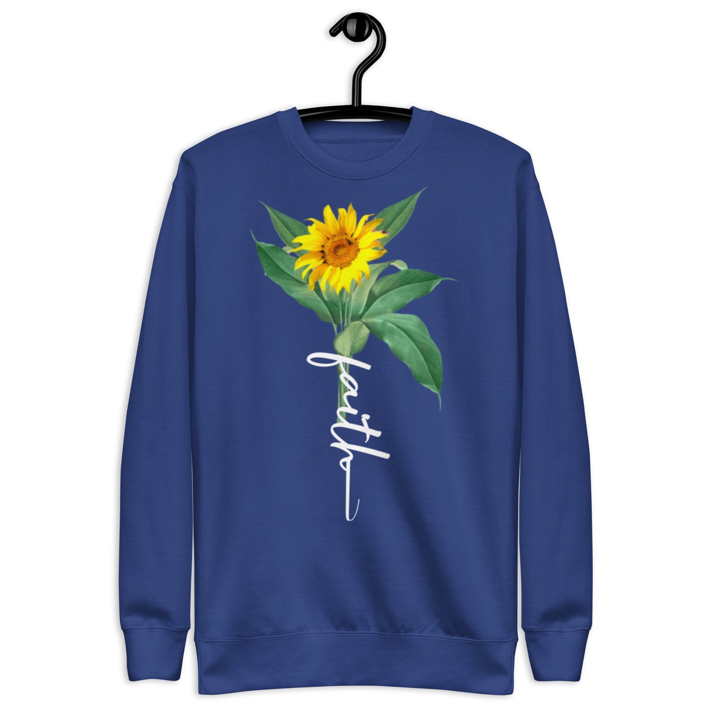 Faith Stem Sunflower Unisex Sweatshirt