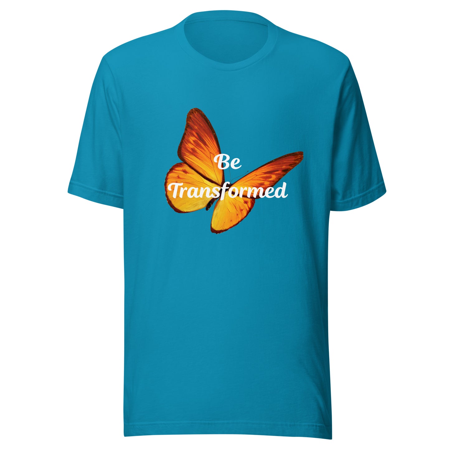 Be Transformed Orange Butterfly Unisex t-shirt