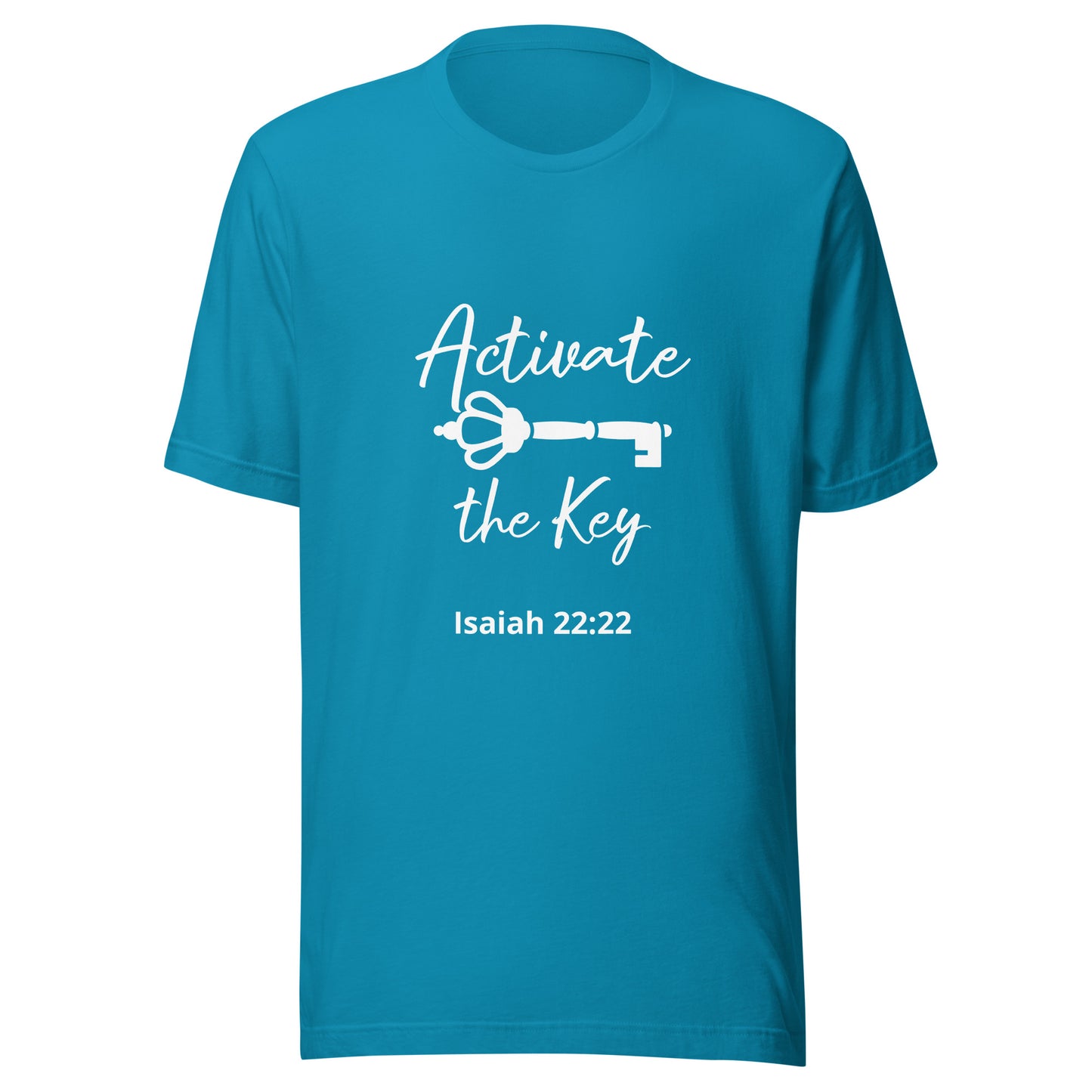 Activate the Key Isaiah 22:22 Unisex t-shirt