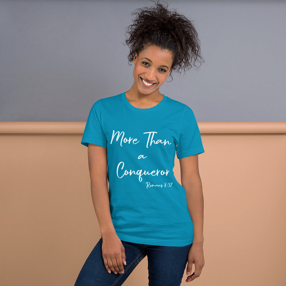 More Than a Conqueror Rom 8:37 Unisex t-shirt
