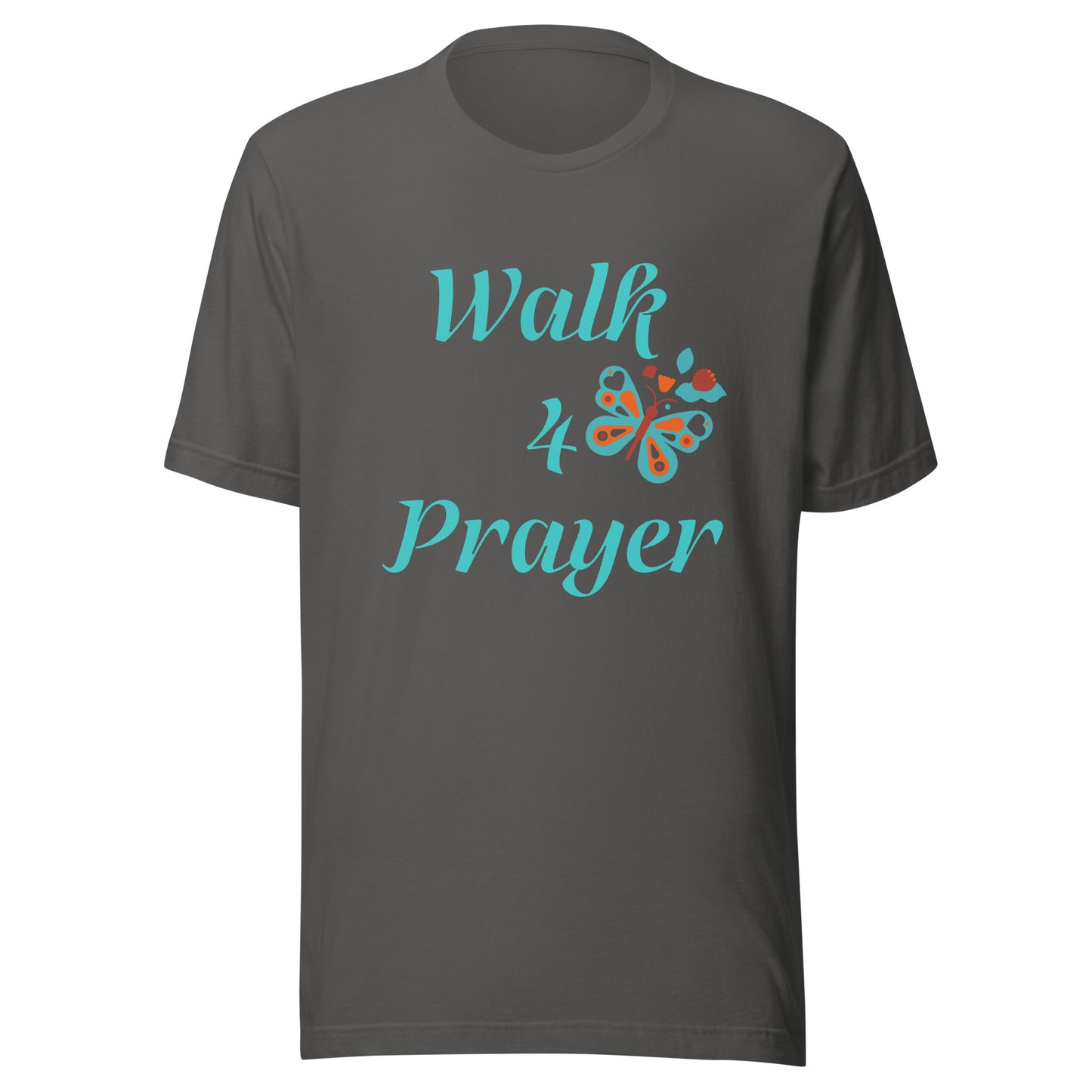 Walk 4 Prayer Butterfly Unisex t-shirt