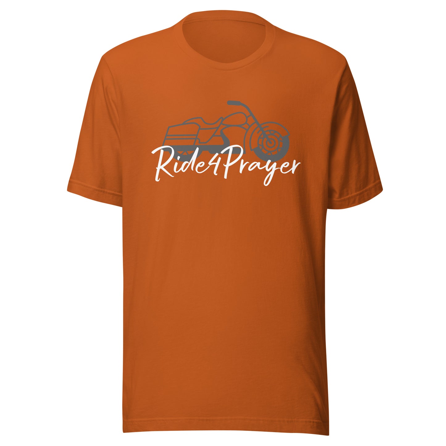 Ride4Prayer Motorcycle Unisex t-shirt
