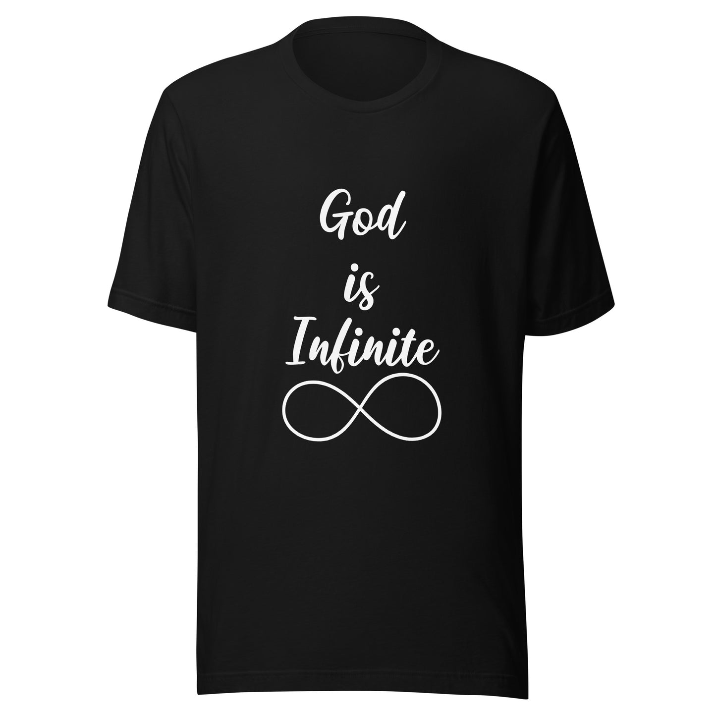 God is Infinite Unisex t-shirt