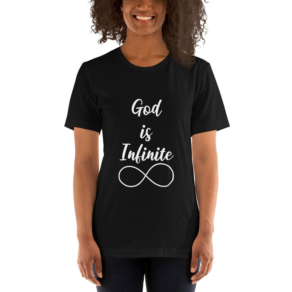 God is Infinite Unisex t-shirt