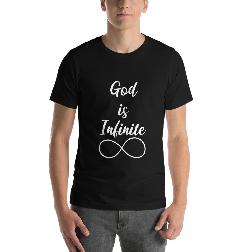 God is Infinite Unisex t-shirt