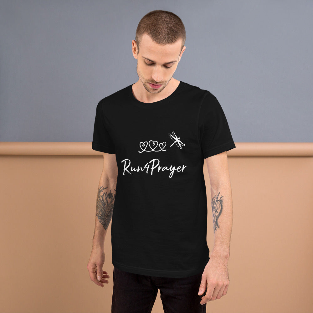 Run4Prayer Heart Path Dragonfly Unisex t-shirt