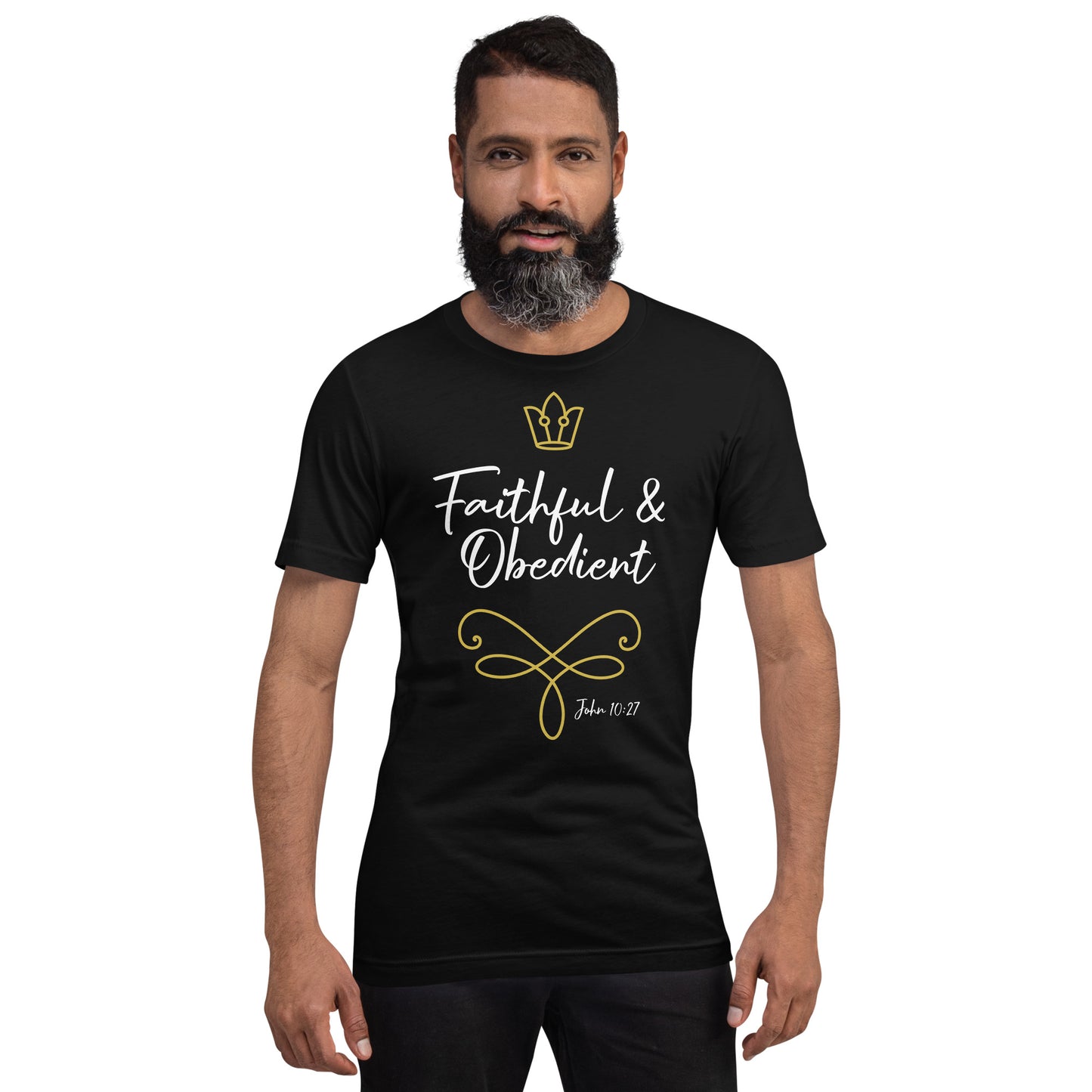 Faithful & Obedient John 10:27 Unisex t-shirt