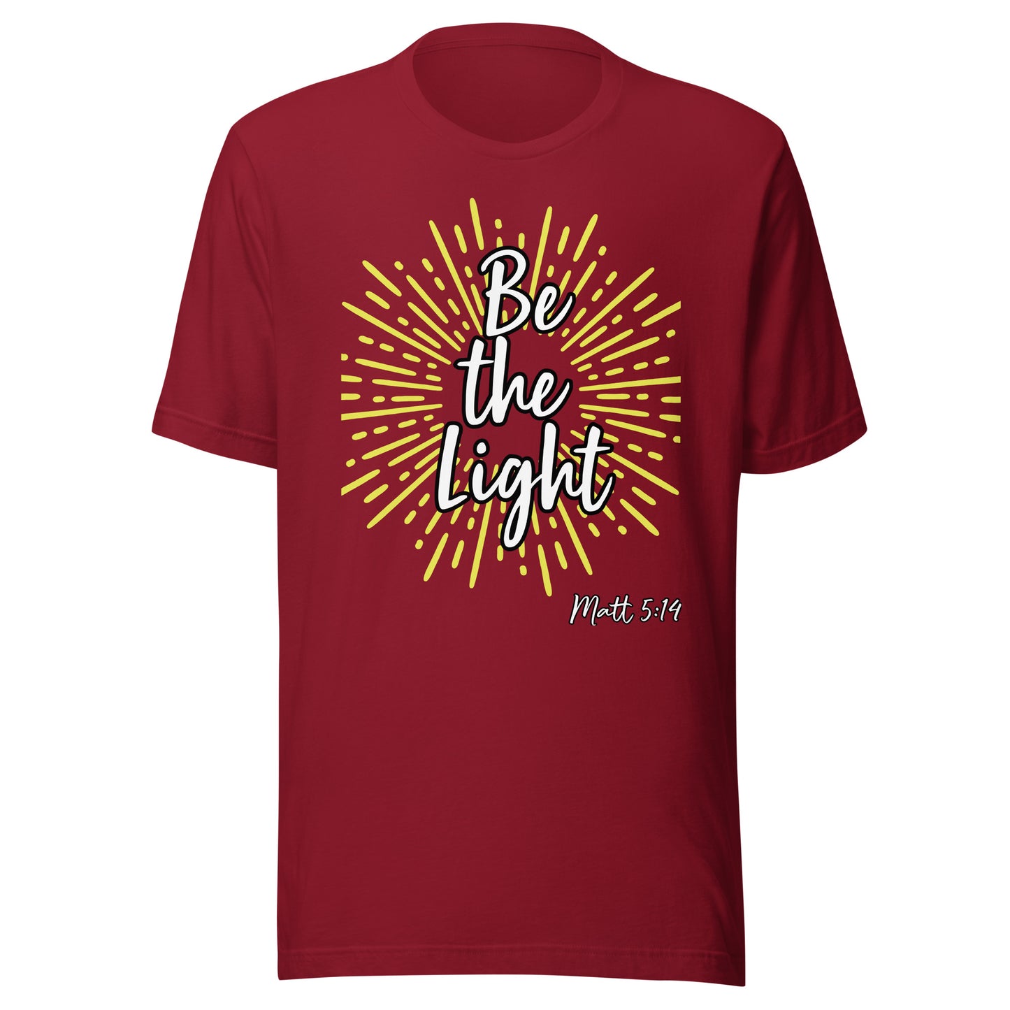 Be the Light Matt 5:14 Unisex t-shirt