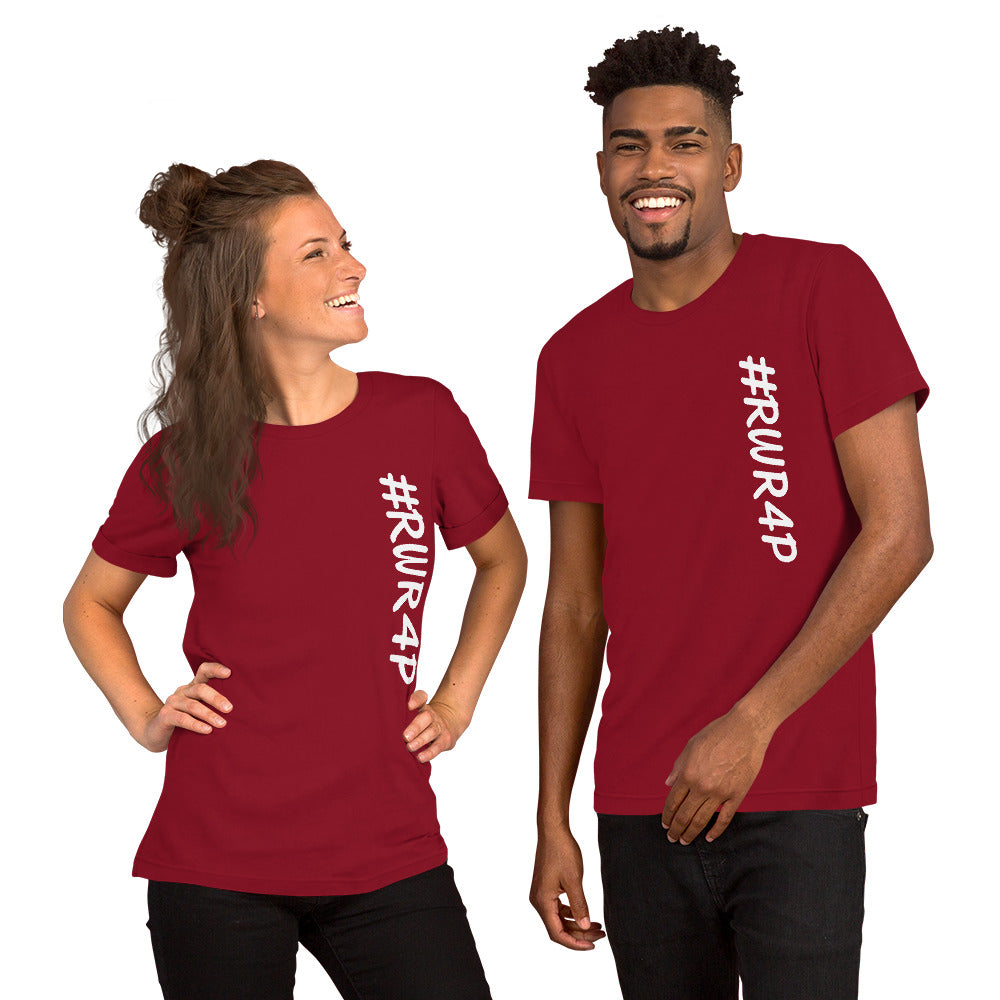 #RWR4P (RunWalkRide4Prayer) Unisex t-shirt