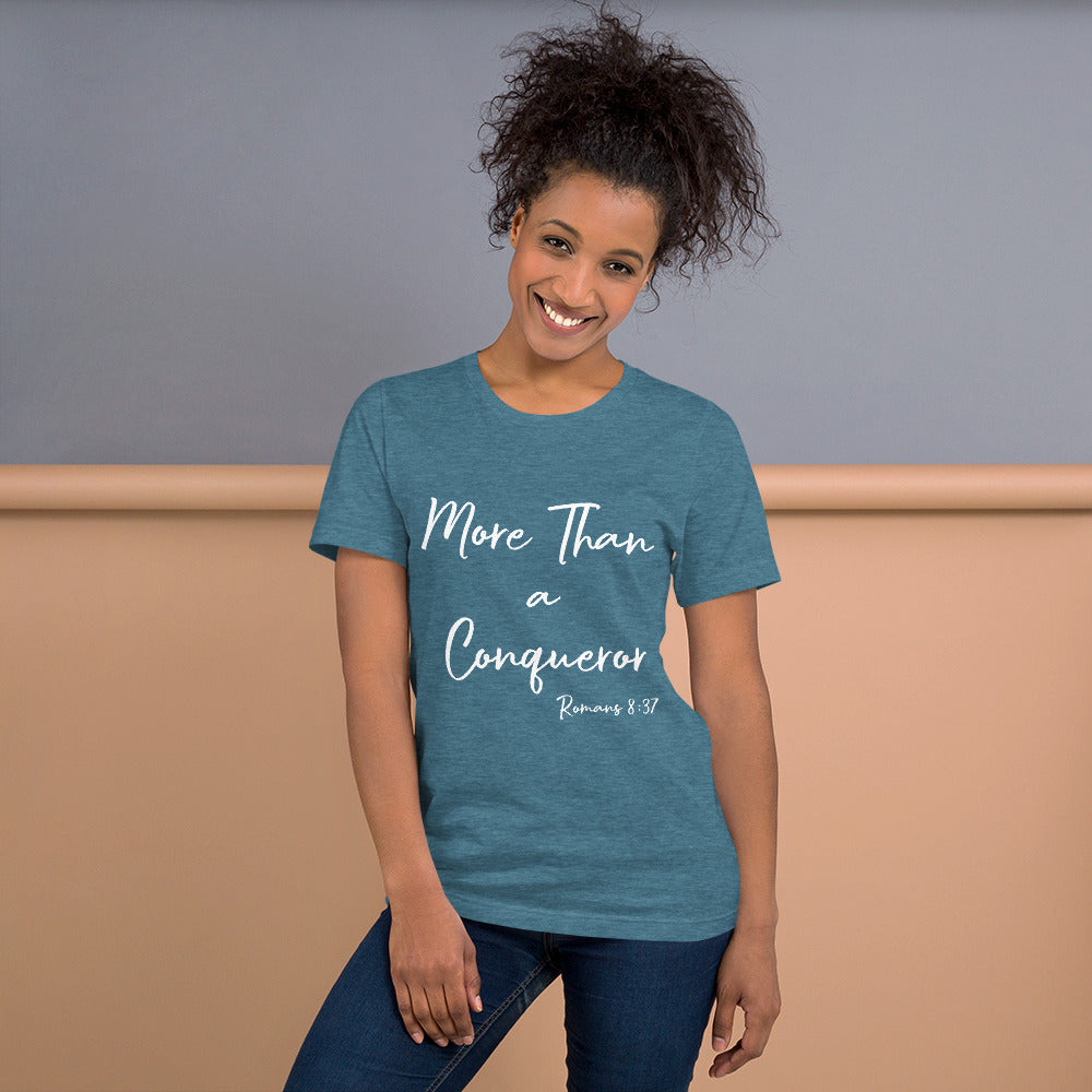 More Than a Conqueror Rom 8:37 Unisex t-shirt