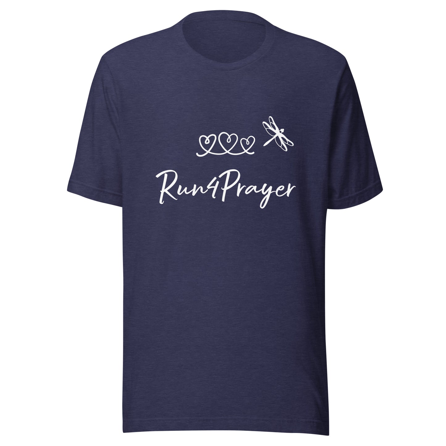 Run4Prayer Heart Path Dragonfly Unisex t-shirt