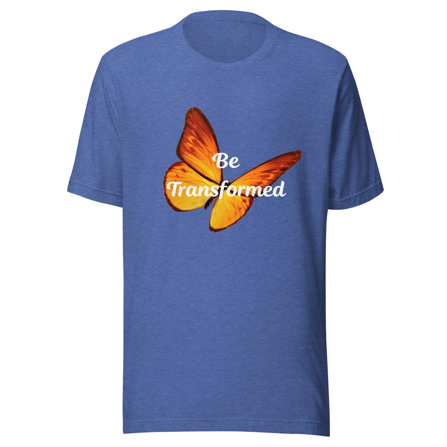 Be Transformed Orange Butterfly Unisex t-shirt