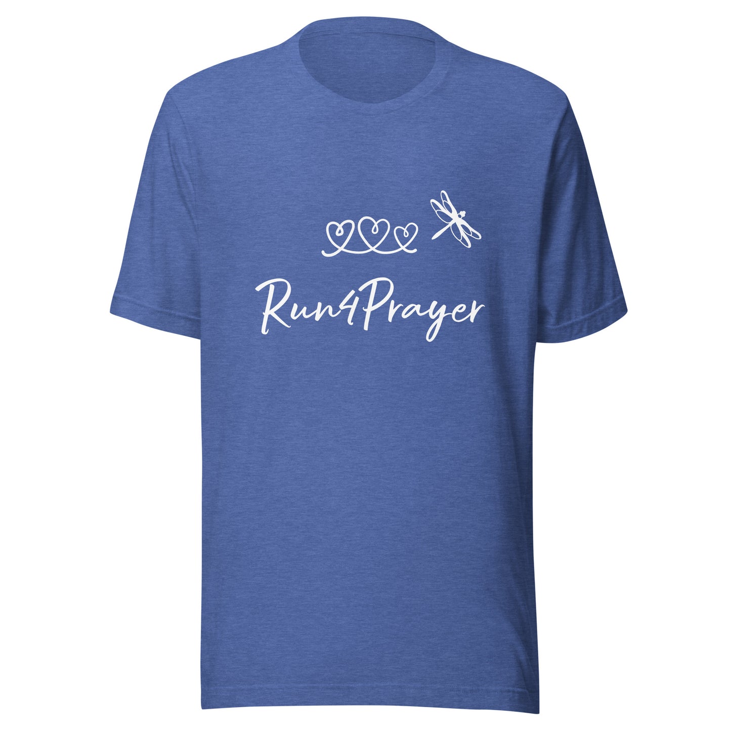Run4Prayer Heart Path Dragonfly Unisex t-shirt