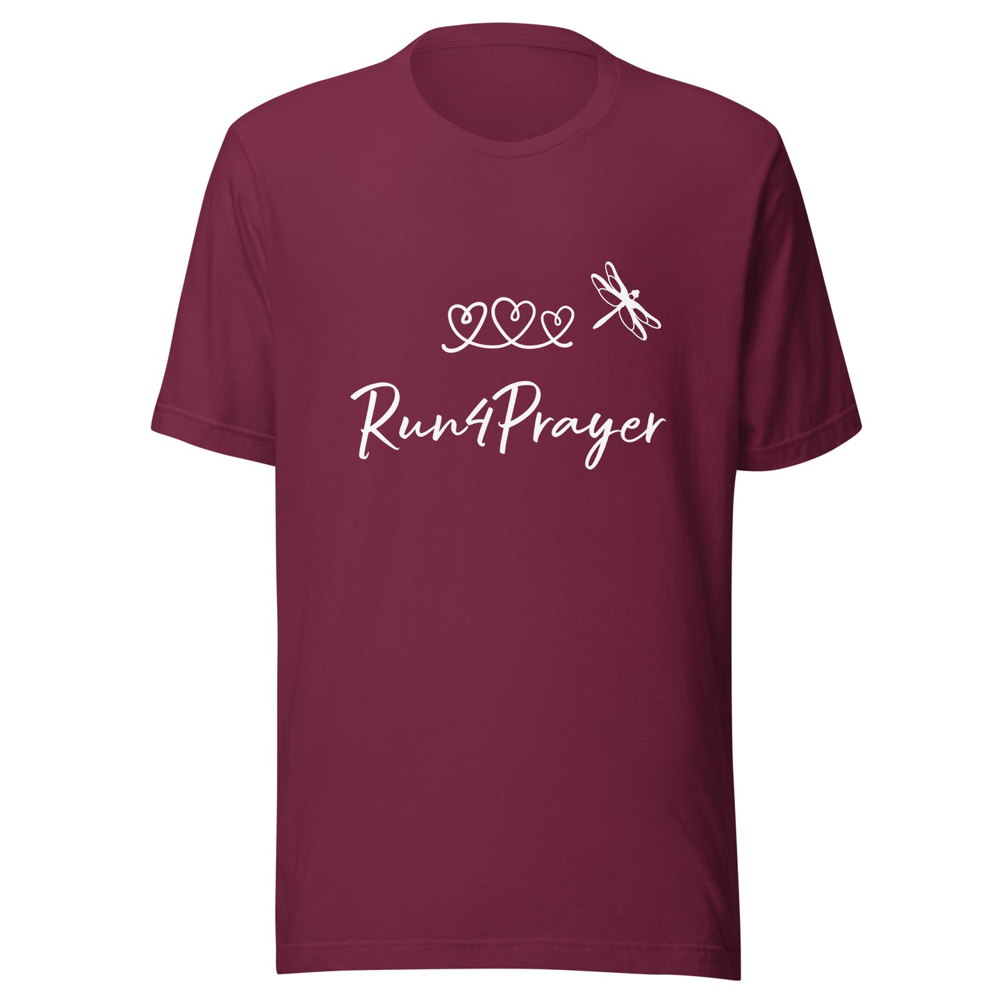 Run4Prayer Heart Path Dragonfly Unisex t-shirt