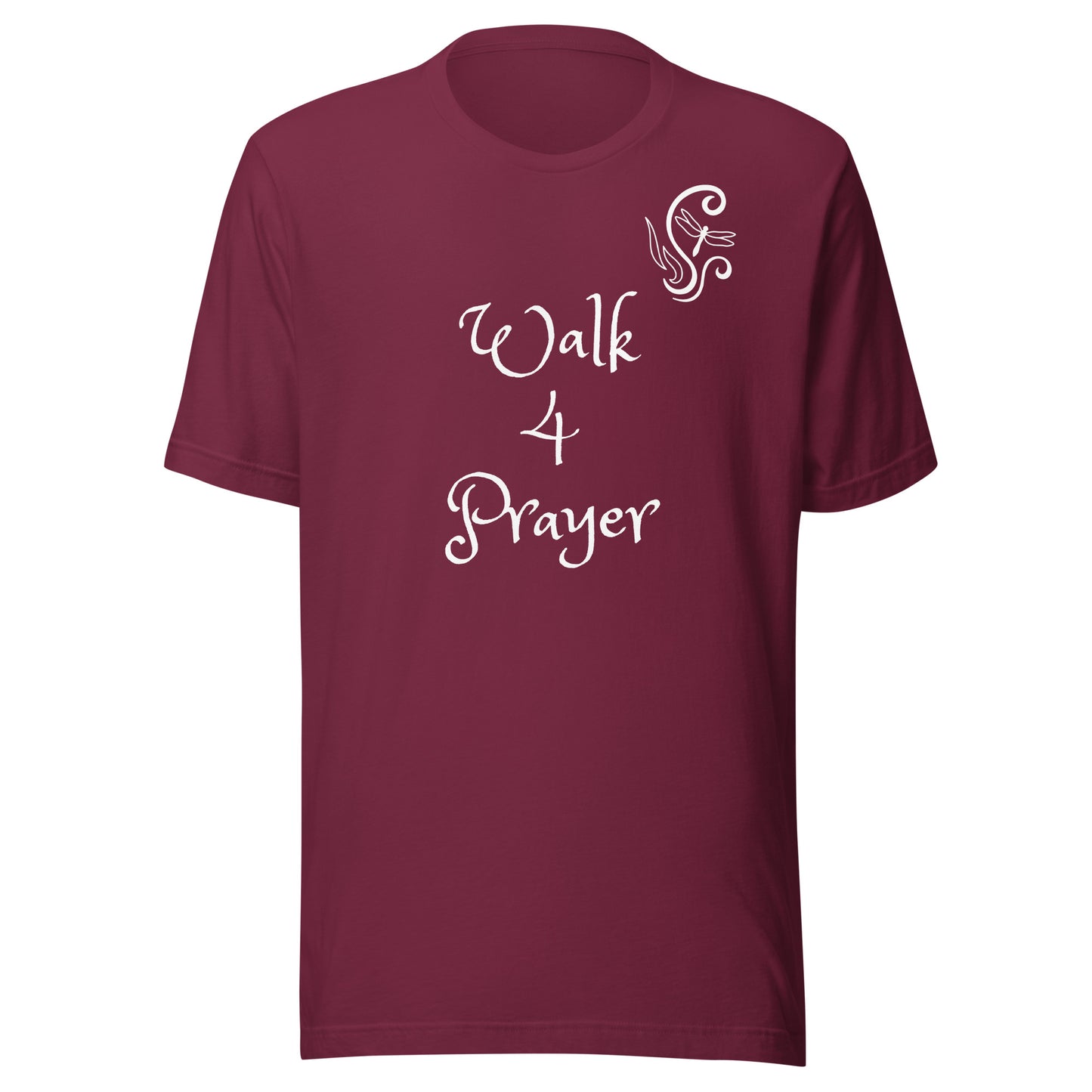 Walk 4 Prayer Scroll Dragonfly Unisex t-shirt
