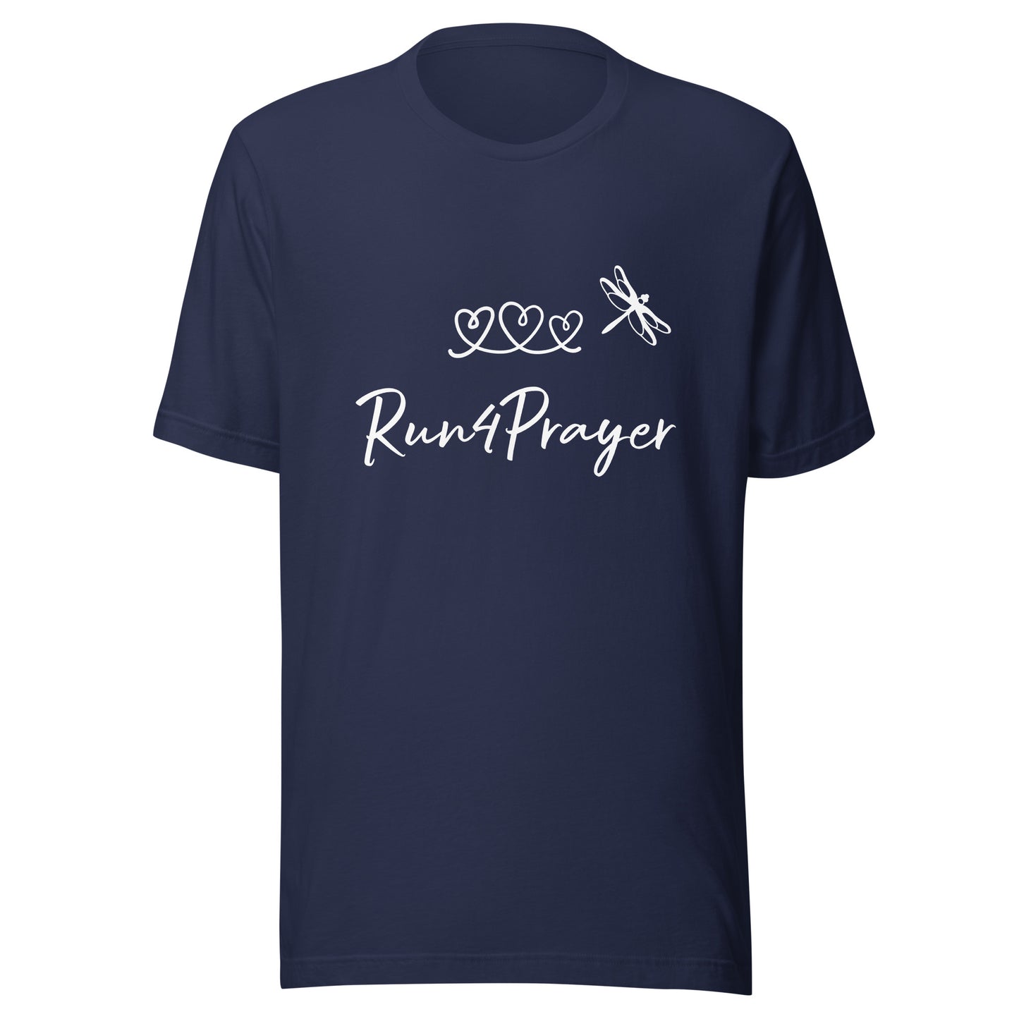 Run4Prayer Heart Path Dragonfly Unisex t-shirt