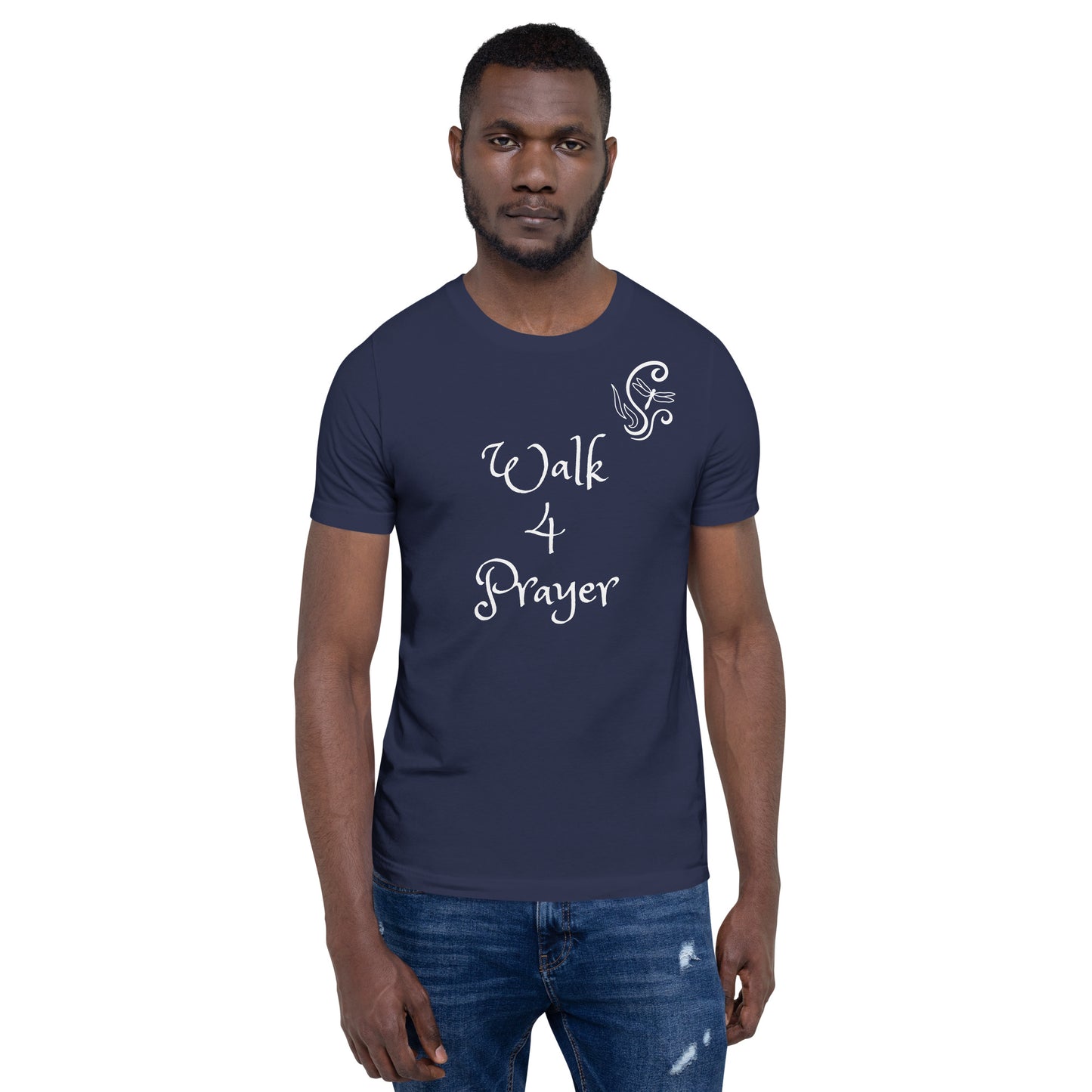 Walk 4 Prayer Scroll Dragonfly Unisex t-shirt