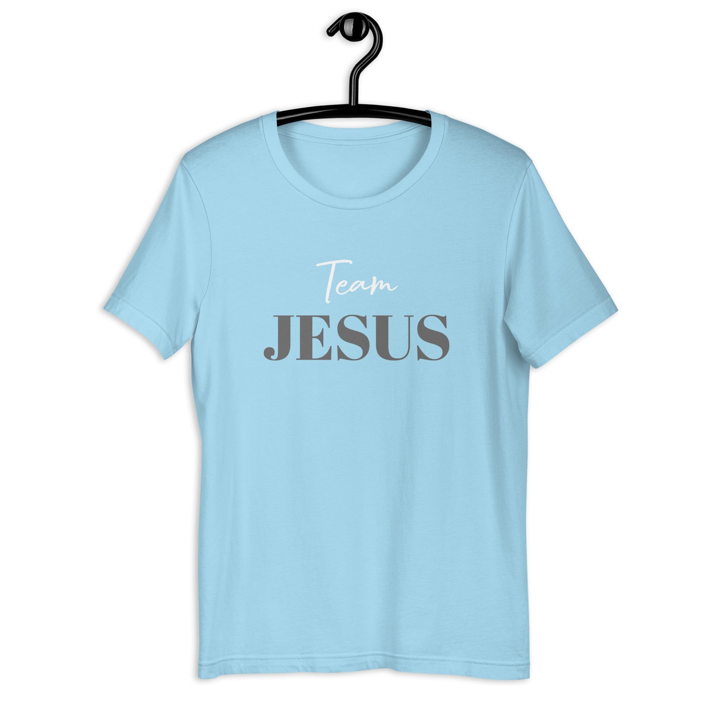 Team JESUS (White/Grey Print) Unisex t-shirt