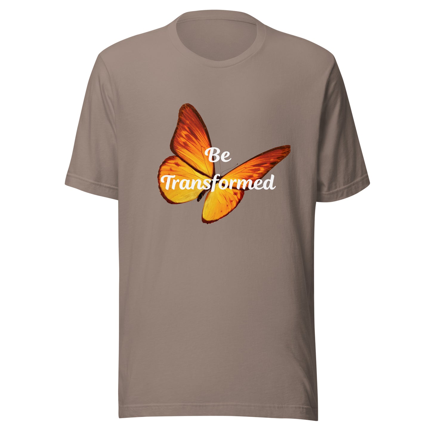 Be Transformed Orange Butterfly Unisex t-shirt
