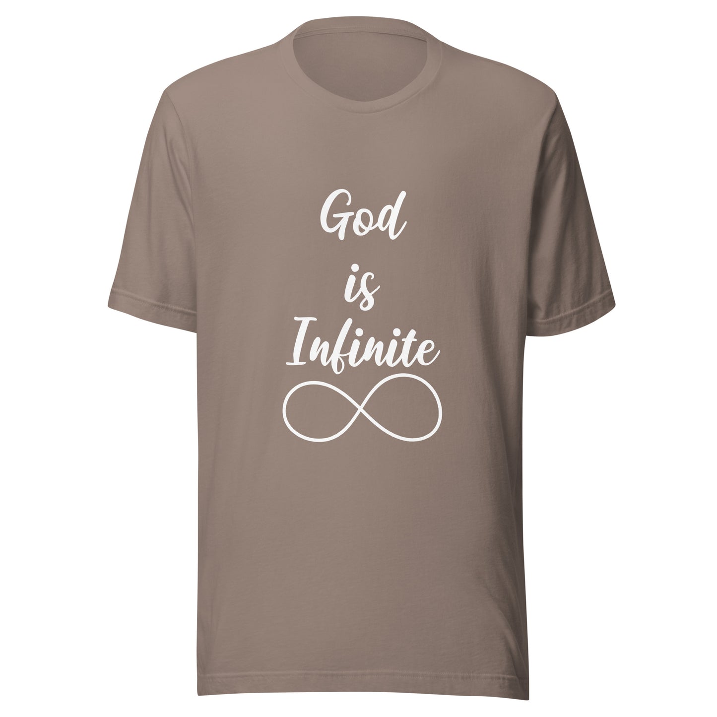 God is Infinite Unisex t-shirt