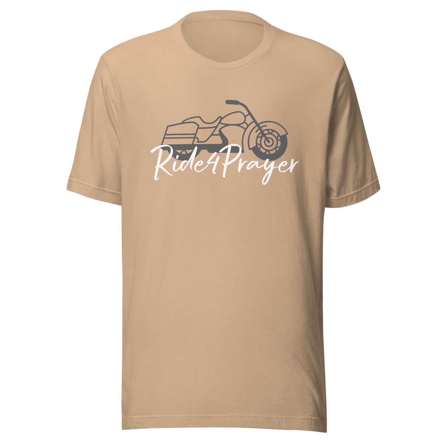 Ride4Prayer Motorcycle Unisex t-shirt