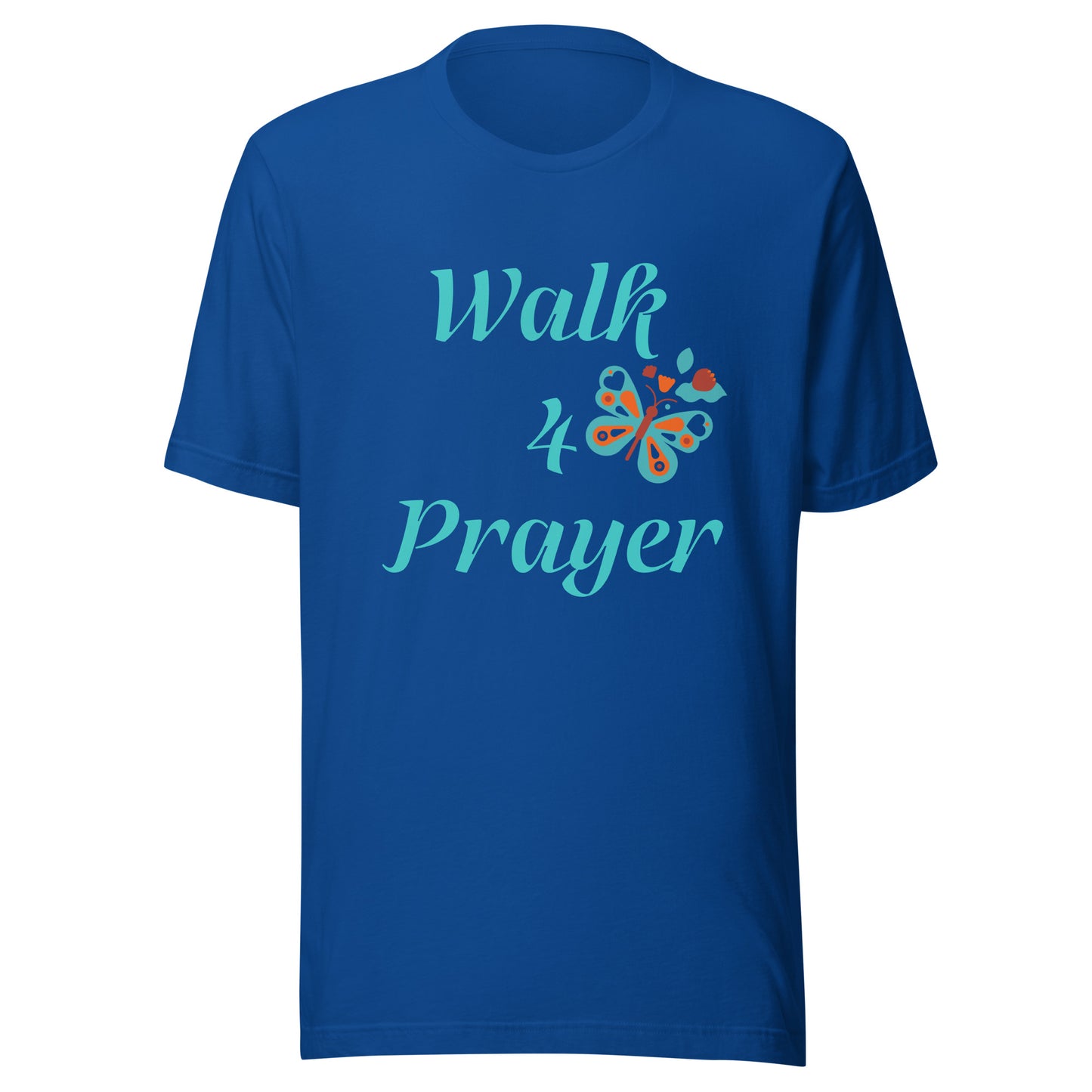 Walk 4 Prayer Butterfly Unisex t-shirt