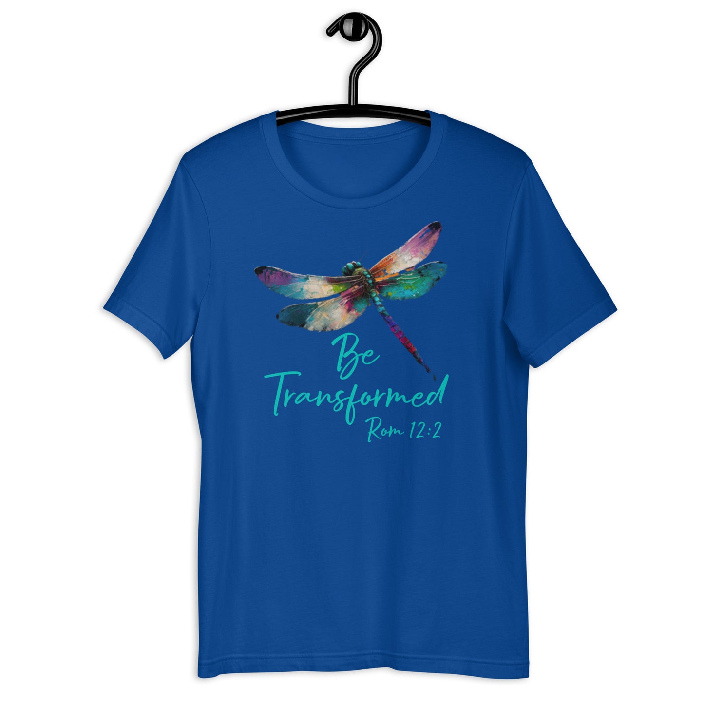 Be Transformed WC Dragonfly Rom 12:2 Unisex t-shirt