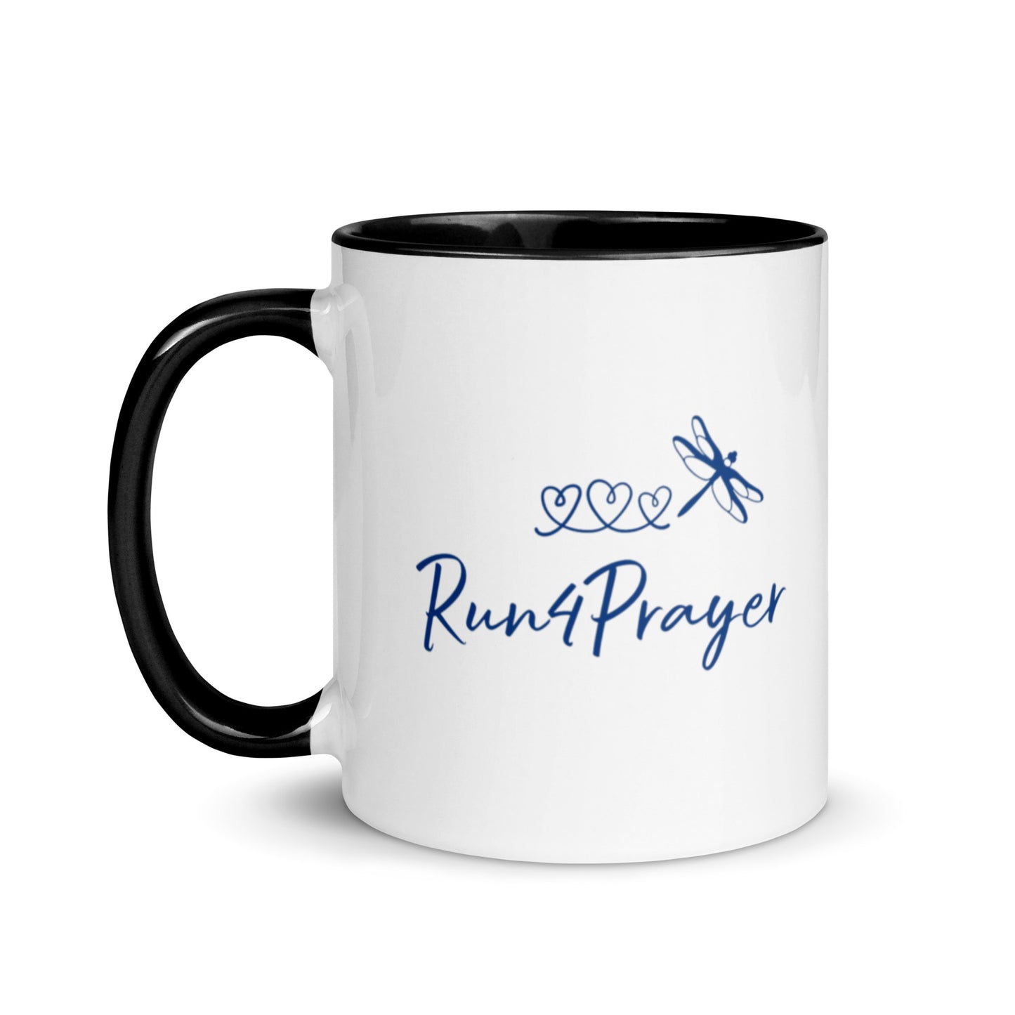 Run4Prayer Heart Path DF Mug with Color Inside