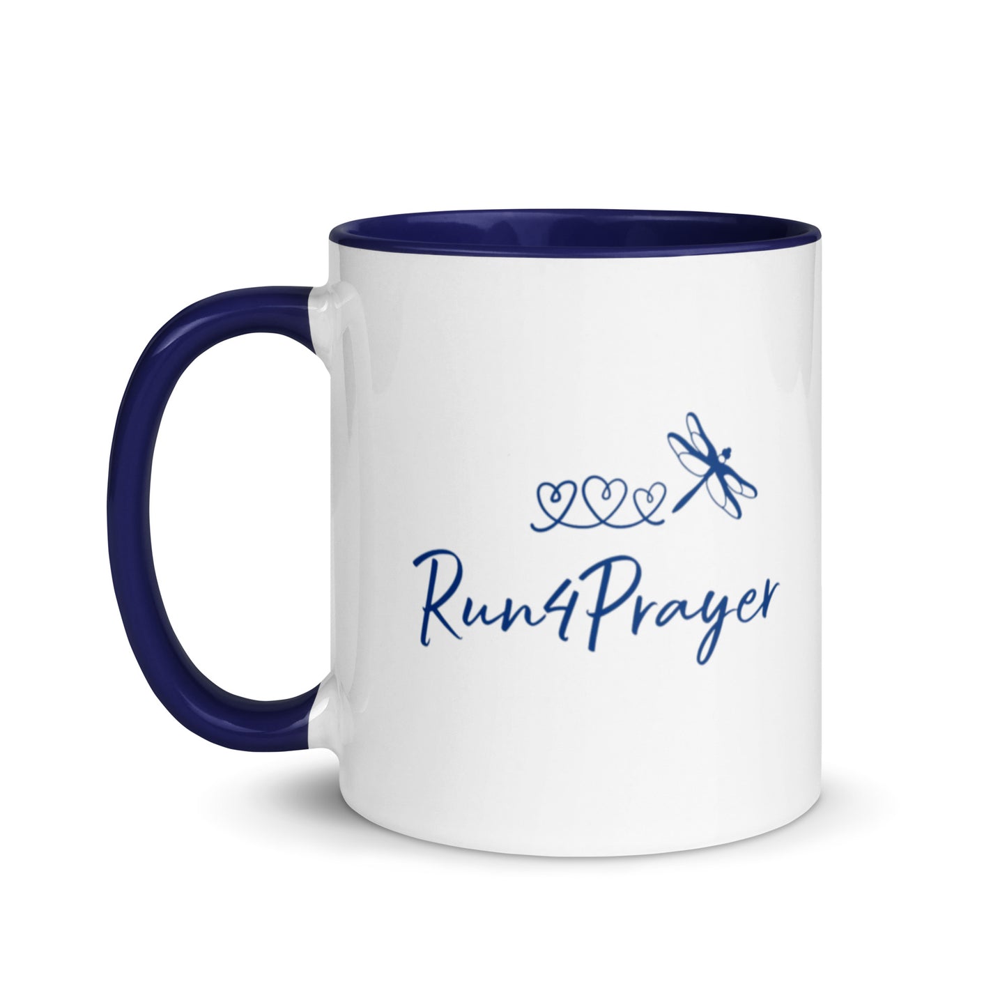 Run4Prayer Heart Path DF Mug with Color Inside