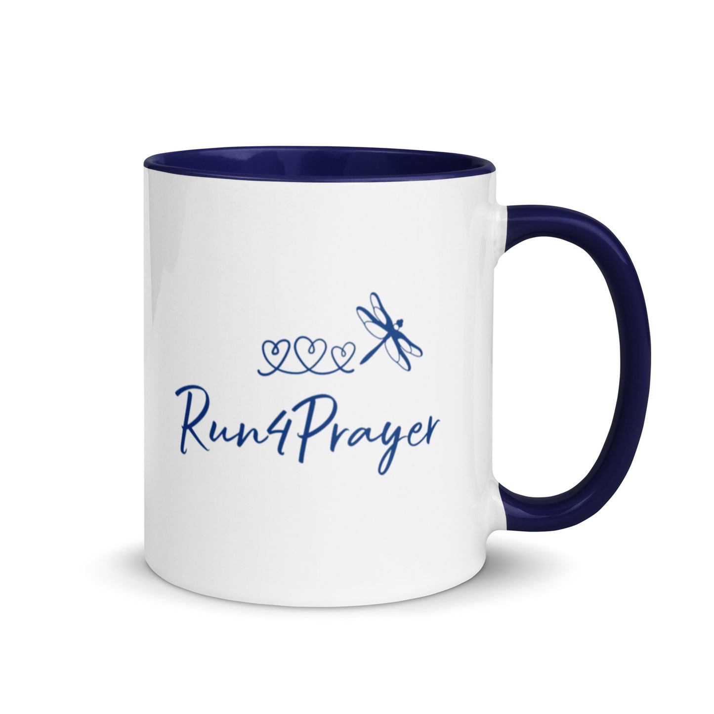 Run4Prayer Heart Path DF Mug with Color Inside