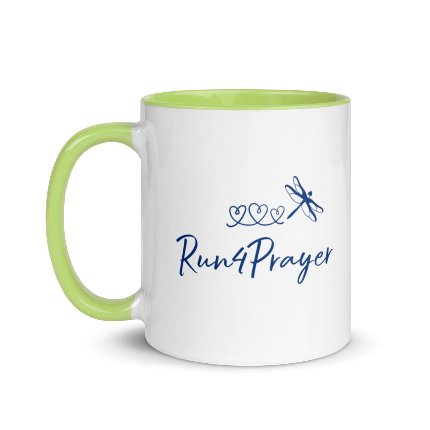 Run4Prayer Heart Path DF Mug with Color Inside