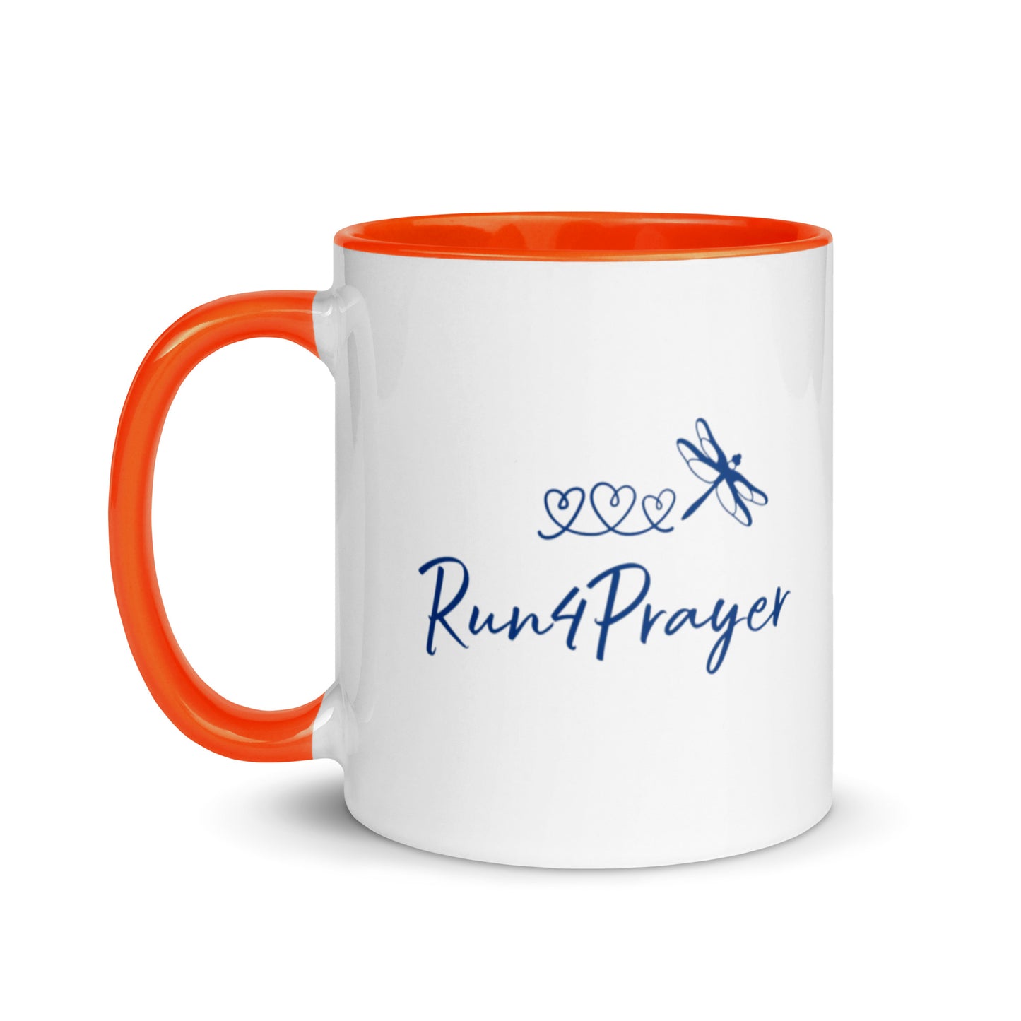Run4Prayer Heart Path DF Mug with Color Inside