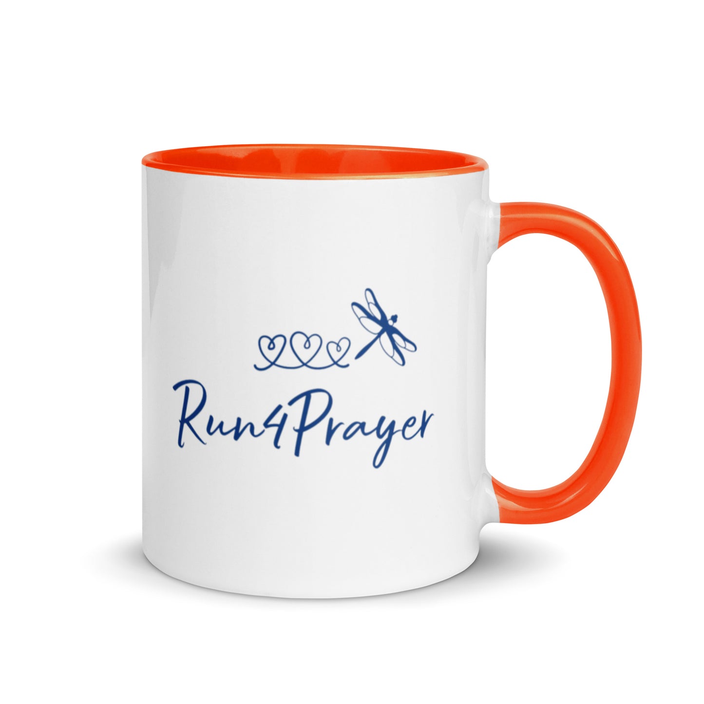 Run4Prayer Heart Path DF Mug with Color Inside