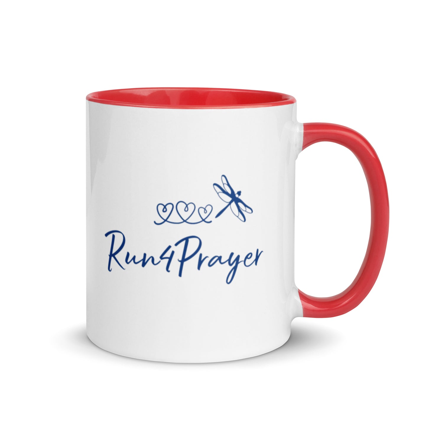 Run4Prayer Heart Path DF Mug with Color Inside