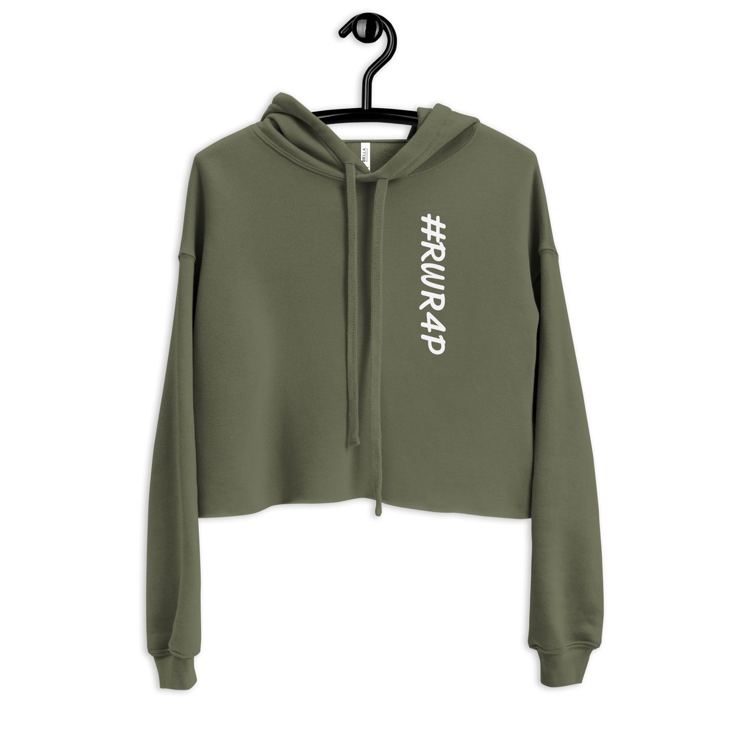 #RWR4P (RunWalkRide4Prayer) Crop Hoodie