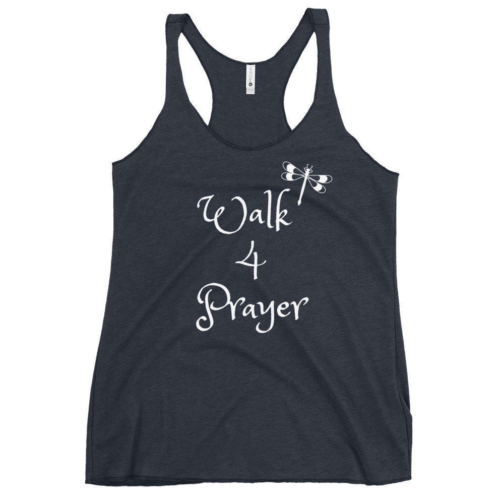 Walk 4 Prayer Dragonfly Women's Racerback Tank