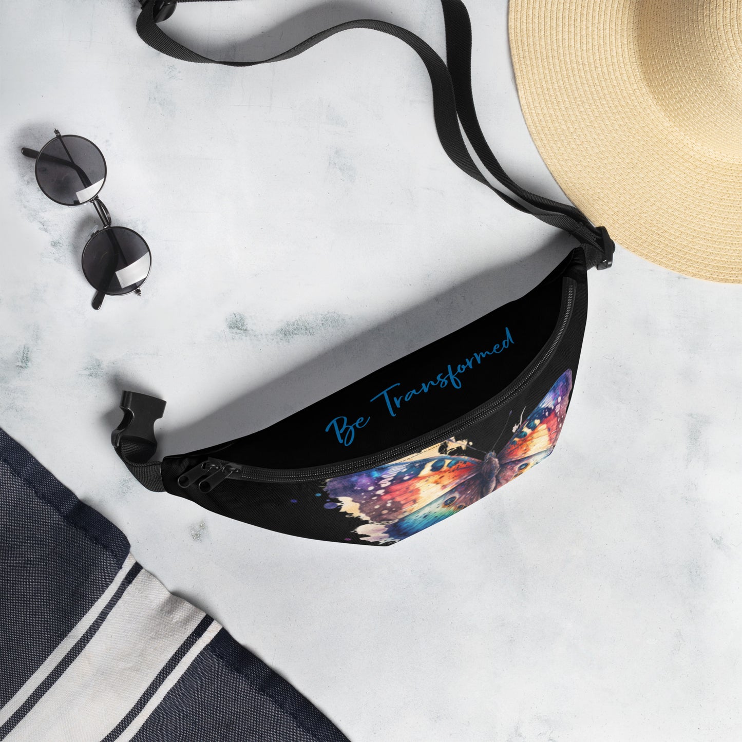 Be Transformed WC Butterfly Fanny Pack/Crossbody