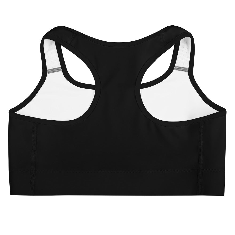 #RWR4P Sports bra (Black/ White or Blk Piping)