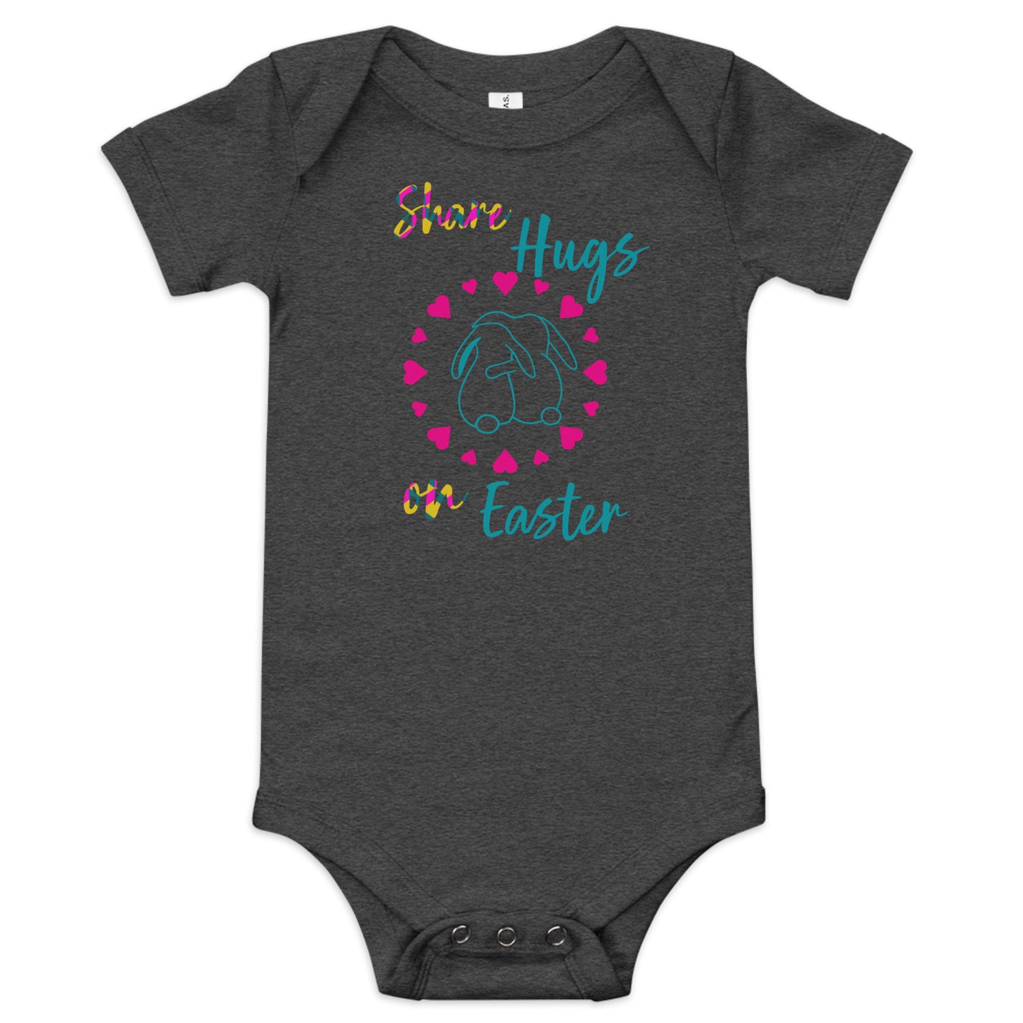 Share Hugs on Easter Baby Onesie