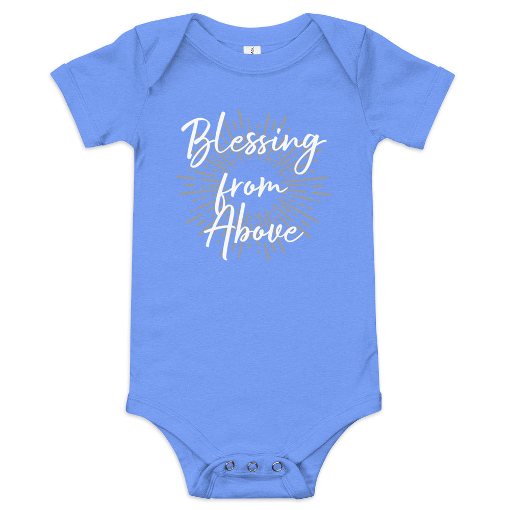 Blessing From Above Baby short sleeve onesie