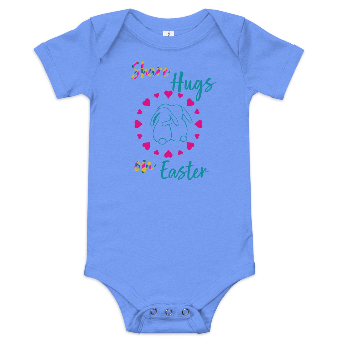 Share Hugs on Easter Baby Onesie