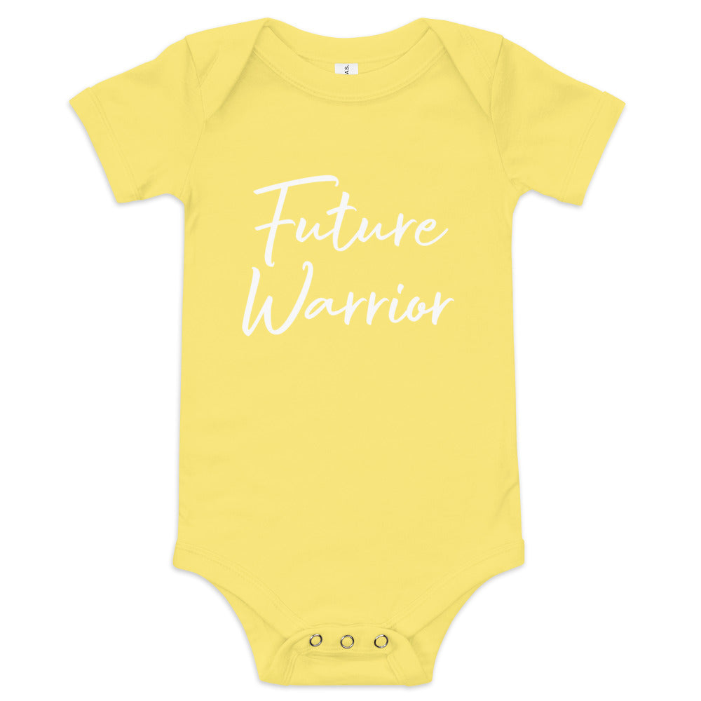 Future Warrior Baby short sleeve onesie