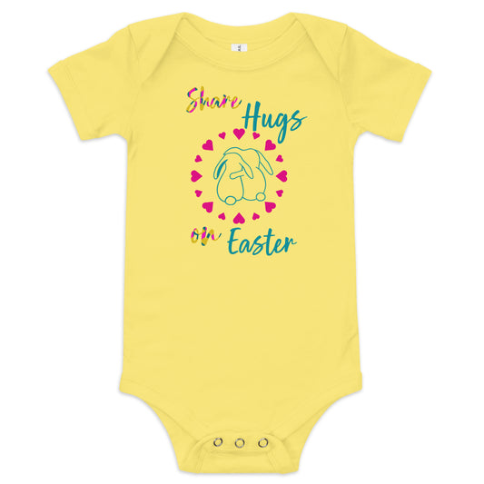 Share Hugs on Easter Baby Onesie