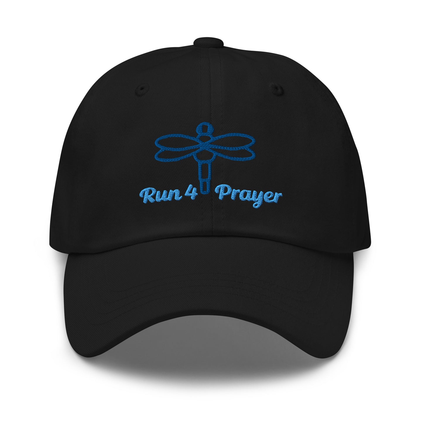Run4Prayer Blue Dragonfly/ Blue Stitch Hat