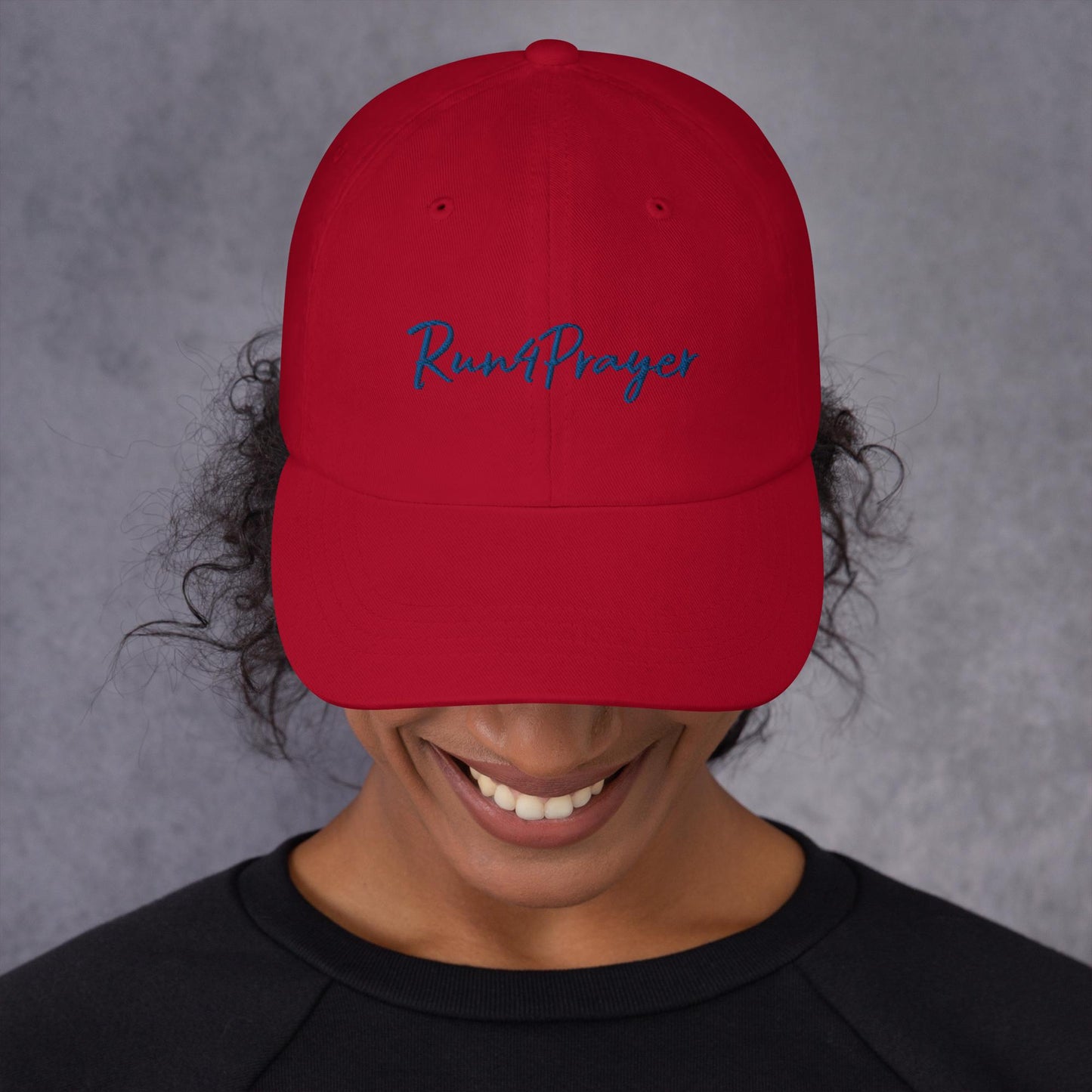 Run4Prayer Hat (Blue stitch)